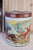 Postcard Tins Set Of 2 - Vintage Santa