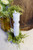 Tall White Candlestick LED Candle