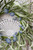 24" Cerulean Sky Grass Wreath 24" Cerulean Sky Grass Wreath
