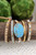 That's A Wrap Bracelet - Turquoise