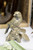 Antiqued Golden Bird Figurines