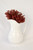 9" Bursting Astilbe Half Sphere - Red