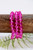 Main Character Bracelet Set - Hot Pink