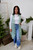 Just Be Yourself Vest - Sage