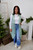Just Be Yourself Vest - Sage
