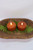 Orange Cake LED Tea Lights - Set Of 2