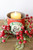 3.5" Icy Berry Cedar Candle Ring - Red 3.5" Icy Berry Cedar Candle Ring - Red