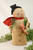 Hobbes Candy Cane Snowman
