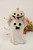 Lighted Pumpkin Ghost Figurine