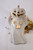 Lighted Pumpkin Ghost Figurine