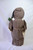 Gray Coat Santa With Teddy Bear