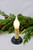 Antiqued Electric Candle Lamp
