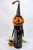 Jack O Lantern Witch - Recycled Metal
