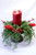Emerald Falls With Berries Candle Ring