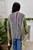 Mix It Up Poncho - Yellow/Purple/Green