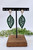 Rustic Elegance Earrings - Green