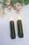 Set of 2 - Short Sage LED Taper Candle