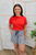 Line It Up Shorts - Navy