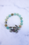 Slow And Steady Bracelet - Teal