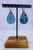 Wrapped In Velvet Earrings - Blue