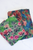 Set of 2 Pink Floral Print Fabric