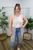 Perfect Vision Crochet Vest - Cream