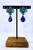 Drenched In Color Earrings - Blue