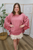 Rosy Outlook Tunic Top