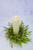 Cream Drip LED Candle - 8"