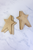 4.5" Primitive Wooden Stars - Set of 12