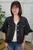 Ready To Ruffle Jean Jacket - Black