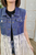 Uniquely You Vest - Denim/Natural