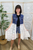 Uniquely You Vest - Denim/Natural