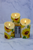 Sunflower Blossom Flickering Candle - Set of 3
