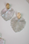 Among The Leaves Earrings - Two Tone