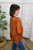 Sheer Perfection Top - Rust Orange
