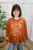 Sheer Perfection Top - Rust Orange