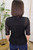 Understated Charm Top - Black