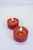 Set of 2 - Large Orange LED Tea Light Candles