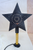 Black Tin Star Tree Topper