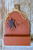 Rustic Wood Pumpkin Wall Pocket