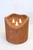 Grungy 3 Wick Moving Flame Candle