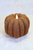 Chunky Grunge Pumpkin LED Candle