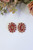 Plans Tonight Earrings - Burgundy