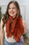 Rust And Roses Scarf