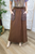 Off The Clock Skirt - Brown