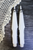 10" Set of 2 Ghost Taper Candles