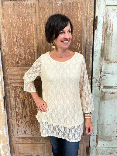 Lost In Lace Top - The Shabby Tree
