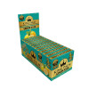 KING PALM FRENCH BROWN ROLLING PAPERS W/FLAVOR TIPS 1 1/4,GRAPE HD,LEMON HAZE