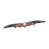 RAZOR TACTICAL SKULL BAT DOUBLE KNIFE COLOR - ORANGE RT-7251OR